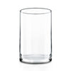 Clear Glass Cylinder Vase D-8" H-12" - Pack of 4 PCS - Modern Vase and Gift