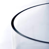 Clear Glass Cylinder Vase D-10" H-12" - Pack of 2 PCS - Modern Vase and Gift