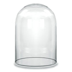 Clear Glass Cloche Dome D-12" H-15" - Pack of 1 PC - Modern Vase and Gift