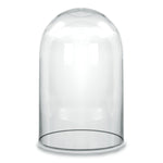 Clear Glass Cloche Dome D-12" H-19.5" - Pack of 1 PC - Modern Vase and Gift