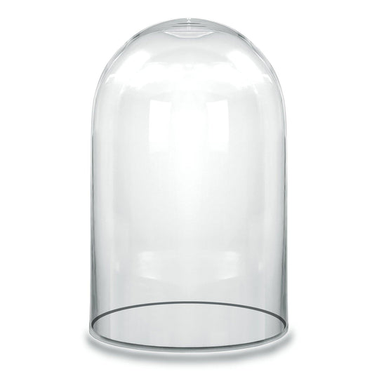 1 PC Clear Glass Cloche Dome D-12" H-19.5"