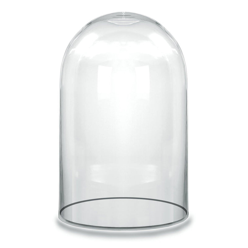 Clear Glass Cloche Dome D-12" H-19.5" - Pack of 1 PC - Modern Vase and Gift