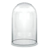 Clear Glass Cloche Dome D-6" H-10.5" - Pack of 4 PCS - Modern Vase and Gift