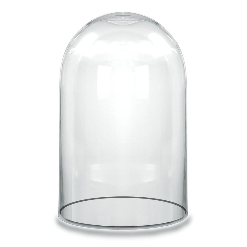 Clear Glass Cloche Dome D-6" H-10.5" - Pack of 4 PCS - Modern Vase and Gift