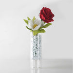 White Glass Vase Filler Flat Gem Stone D-0.6" - Pack of 44 LBS - Modern Vase and Gift