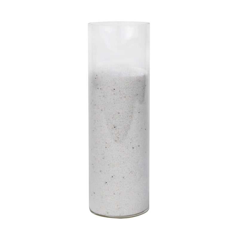 White Glass Vase Filler Glass Sand D-2-5 mm - Pack of 40 LBS - Modern Vase and Gift