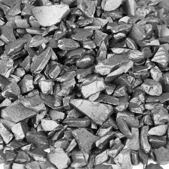 Pack of 40 LBS Silver Glass Vase Filler Color Gravel D-6-8 mm