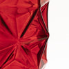 Red Glass Gemometric Vase O-2.25" D-8" - Pack of 6 PCS - Modern Vase and Gift
