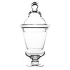 Clear Glass Apothecary Jar H-16.75" O-7" D-7" - Pack of 4 PCS - Modern Vase and Gift