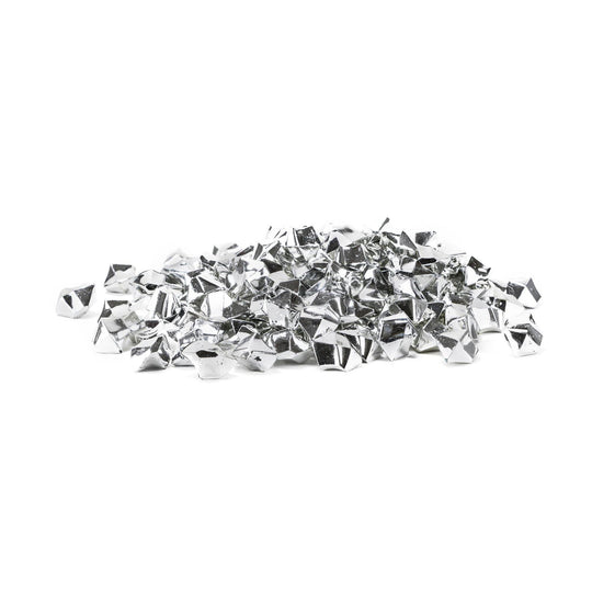 Pack of 18 LBS Silver Acrylic Vase Filler Crushed Ice D-0.8"-1.2"