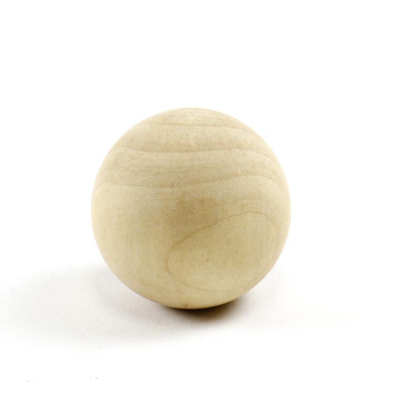 Natural Wooden Vase Filler Ball D-2" - Pack of 24 PCS - Modern Vase and Gift