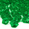 25 LBS Green Acrylic Vase Filler Crushed Ice D-0.8"-1.2" (Approx. 4500 pcs)
