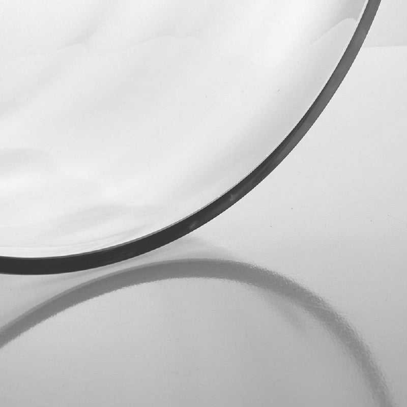 Clear Glass Cloche Dome D-12" H-19.5" - Pack of 1 PC - Modern Vase and Gift