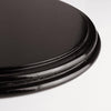 Clear Glass Cloche Dome with Black Wood Base D-13" H-20" - Pack of 1 PC - Modern Vase and Gift