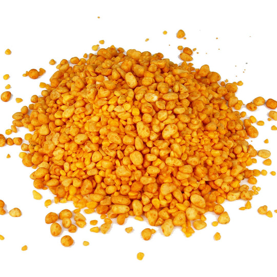 Pack of 12 LBS Orange Stone Vase Filler Crushed Stones D-0.1"-0.2"