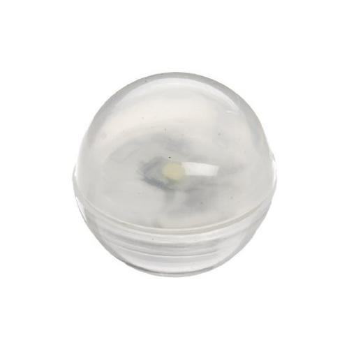 White LED Sphere Shape Submersible Light D-0.75 - Pack of 25 PCS