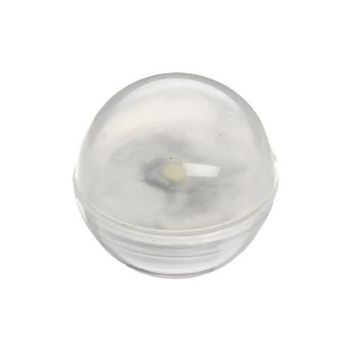 White LED Sphere Shape Submersible Light D-0.75 - Pack of 25 PCS - Modern Vase and Gift