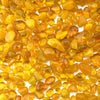 Pack of 40 LBS Orange Sea Glass Pebbles