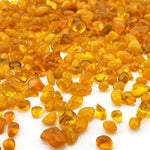 Pack of 40 LBS Orange Sea Glass Pebbles