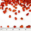 Pack of 40 LBS Red Orange Sea Glass Pebbles