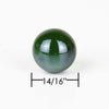 Green Glass Vase Filler Large Round Marble D-0.87" - Pack of 42 LBS - Modern Vase and Gift