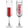 Clear Glass Contemporary Candle Holder D-3.5" H-16" - Pack of 6 PCS - Modern Vase and Gift