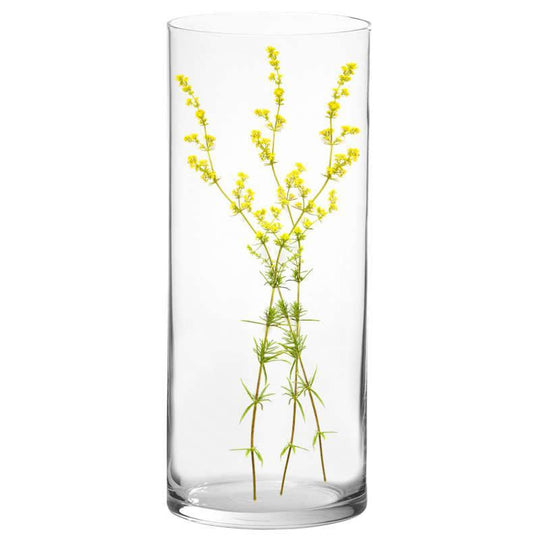 2 PCS Clear Glass Cylinder Vase D-10" H-24"