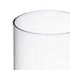 Clear Glass Open Ended Hurricane Tube D-3" H-6" - Pack of 24 PCS - Modern Vase and Gift
