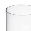 Clear Glass Open Ended Hurricane Tube D-6" H-18" - Pack of 8 PCS - Modern Vase and Gift