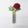 Silver Glass Vase Filler Flat Gem Stone D-0.6" - Pack of 44 LBS - Modern Vase and Gift