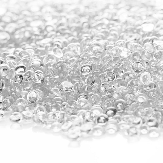 Pack of 18 LBS Clear Acrylic Vase Filler Rain Drop D-0.25"