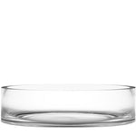 20 PCS Clear Glass Cylinder Vase D-16" H-4" (Available in 60 & 200 PCS)